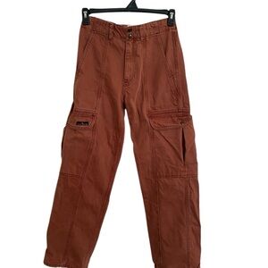 Urban Outfitters BDG Women’s Rust Baggy Big Pockets Elastic Waistband Pants